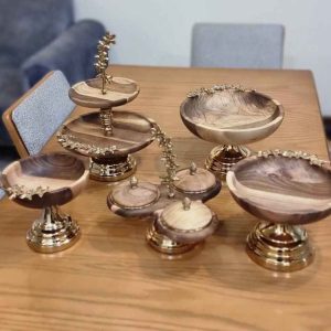 سرویس پذیرایی چوبی